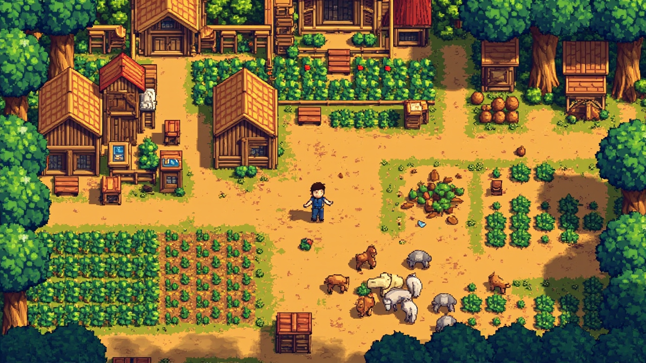 Stardew Valley gameplay screenshot